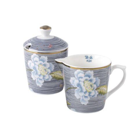 Laura Ashley Giftset Melkkan en Suikerpot Thee & accessoires Multicolor Porselein