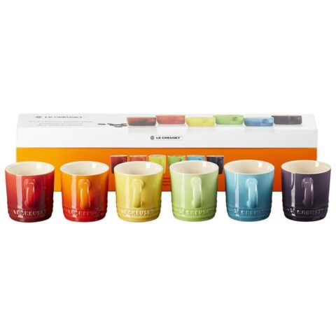 Le Creuset Espressokop 100 ml - 6 st. Servies Multicolor Aardewerk