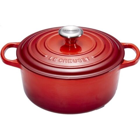 Le Creuset Signature Braadpan Ø 20 cm - Rood Pannen Rood Gietijzer