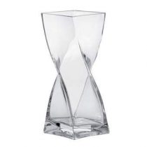 Leonardo Swirl Vaas 20 cm Woonaccessoires Transparant Glas