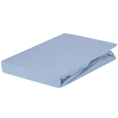 Livello Hoeslaken Jersey Beddengoed Blauw Elastaan