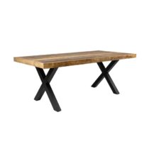 Liviza Eettafel Brut 200 x 100 cm Tafels Bruin Hout