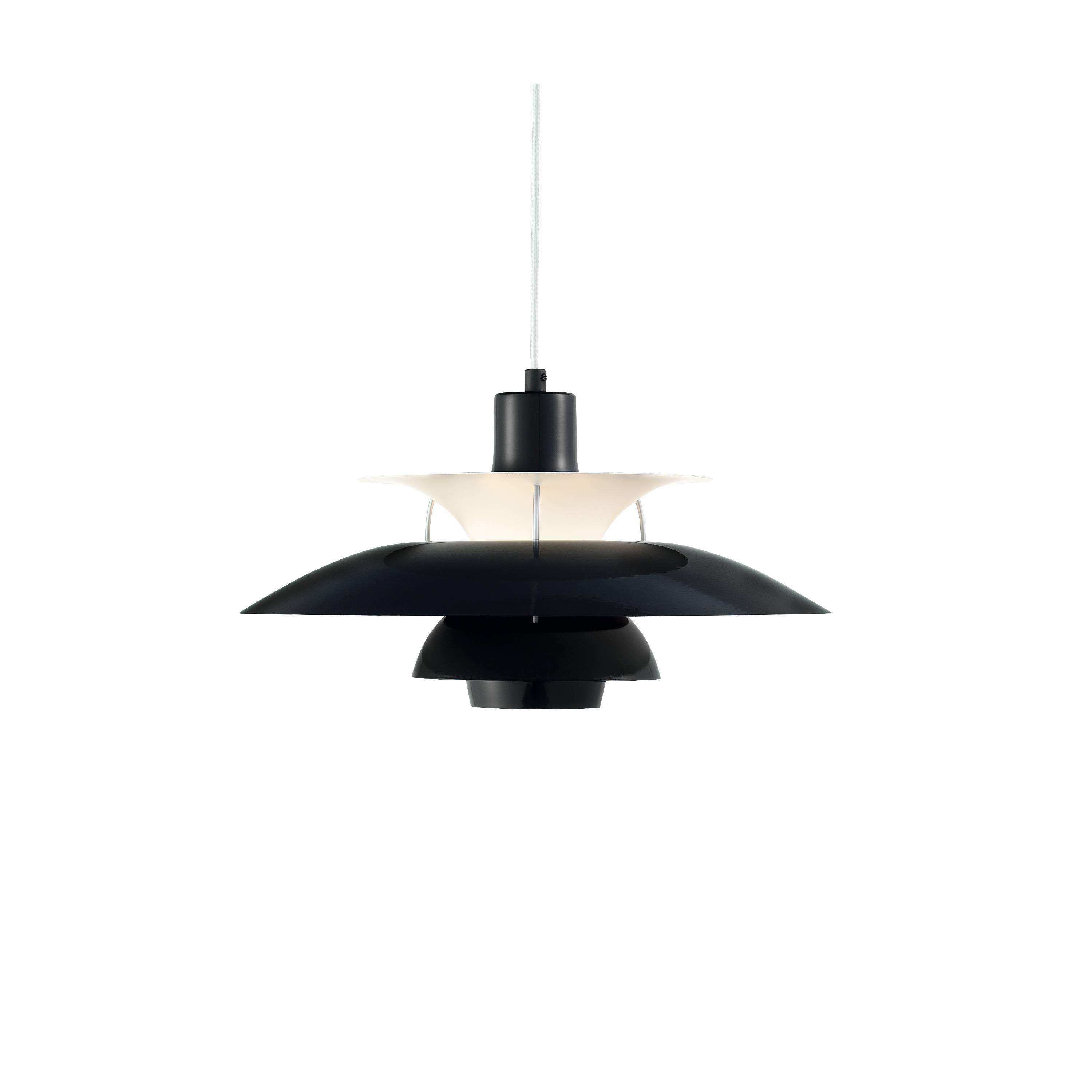 Louis Poulsen PH 50 hanglamp ZwartWoonkamer