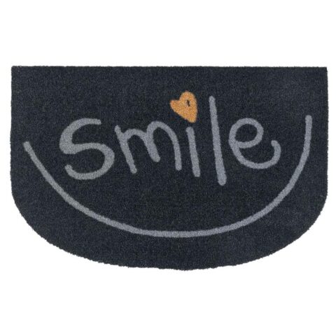 MD Entree - Schoonloopmat - Elegance - Smile - 50 x 75 cm Woondecoratie Grijs Polyamide