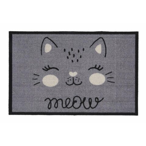 MD Entree - Schoonloopmat - Impression Meow Grey - 40 x 60 cm Woondecoratie Grijs Polyamide