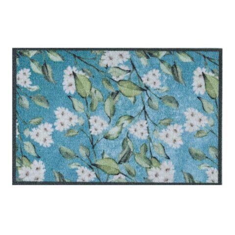 MD Entree - Schoonloopmat - Impression Wild Flowers - 40 x 60 cm Woondecoratie Blauw Polyamide