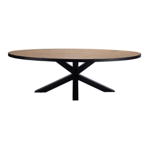 MOOS Dez Eettafel 240 x 120 cm Tafels Bruin