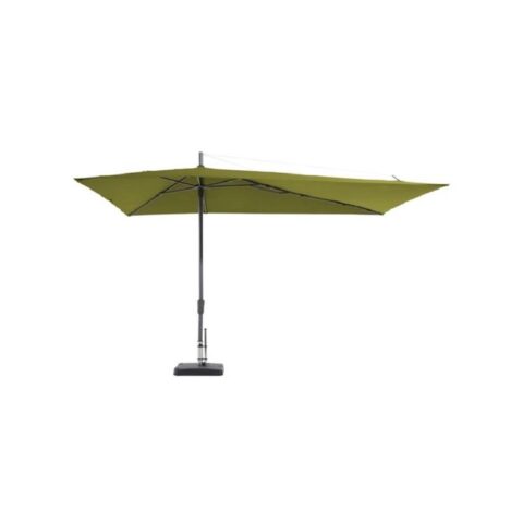 Madison Parasol Asymetriq Sideway Sage Green 360 x 220 cm Zonwering Groen Polyester