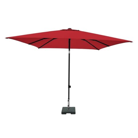 Madison Parasol Corsica Brick Red 200 x 250 cm Zonwering Rood Polyester