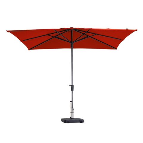 Madison - Parasol Syros - 280x280 - Rood Zonwering Rood Polyester