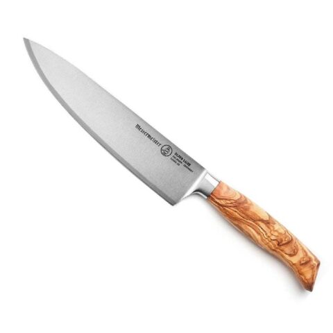 Messermeister Oliva luxe koksmes 20cm Messen Bruin RVS