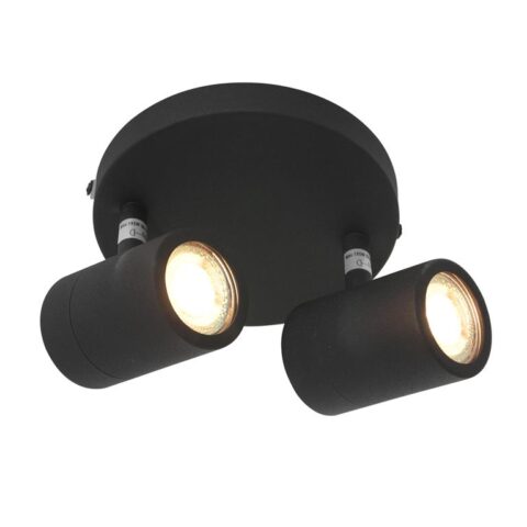 Mexlite Plafondlamp modern - Metaal - Spotjes Wit Metaal