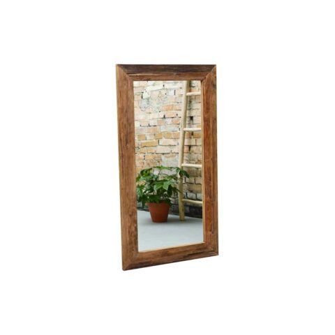 Mirror Erosie 150 x 80 Spiegel Bruin Hout