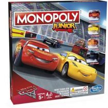 Monopoly Junior Cars 3 Spellen & vrije tijd Multicolor Karton