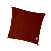 Nesling Coolfit Schaduwdoek Terra 500 x 500 cm Zonwering Bruin Polyester