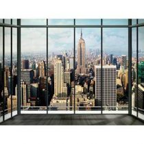 New York Skyline Fotobehang 232 x 315 cm Wanddecoratie & -planken Multicolor