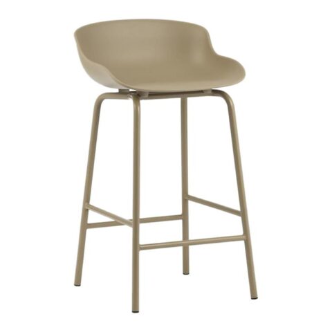 Normann Copenhagen Hyg Barkruk 65 cm - Sand Stoelen Beige Kunststof