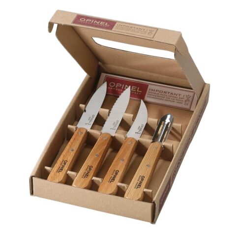 Opinel Les Essentiels Messenset 4 st. Messen  Hout