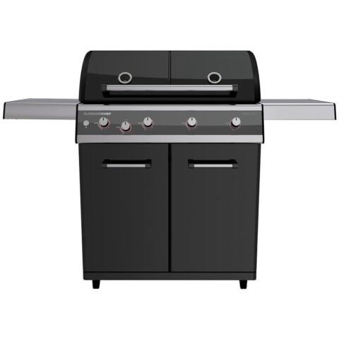 Outdoorchef Dualchef 425 G D-line barbecue - zwart Barbecues Zwart RVS