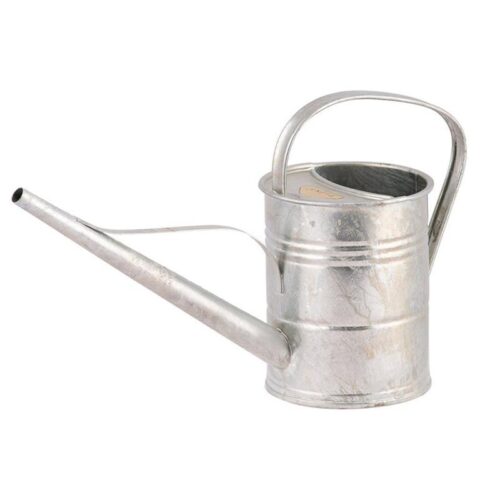 PLINT Retro Gieter 1.5 Liter Zink Tuinbewatering Zilver