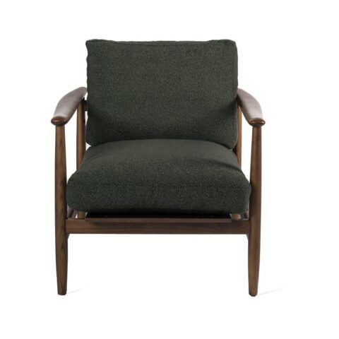 Pols Potten Todd Fauteuil - Groen Stoelen Groen Hout