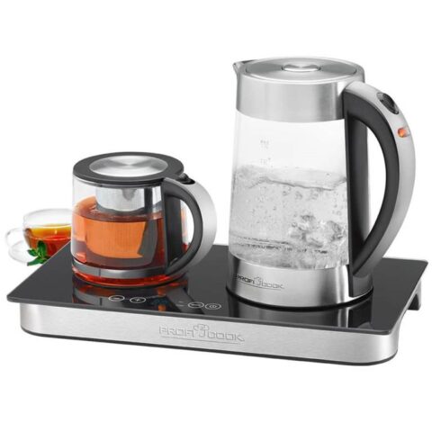 ProfiCook Thee- en koffiestation PC-TKS 1056 2250 W zilverkleurig Thee & accessoires Zilver