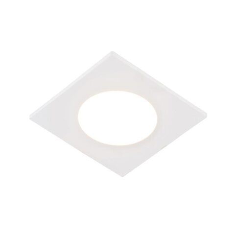 QAZQA LED Tuinspot simply - Wit - Modern - L 90mm Buitenverlichting Wit Kunststof