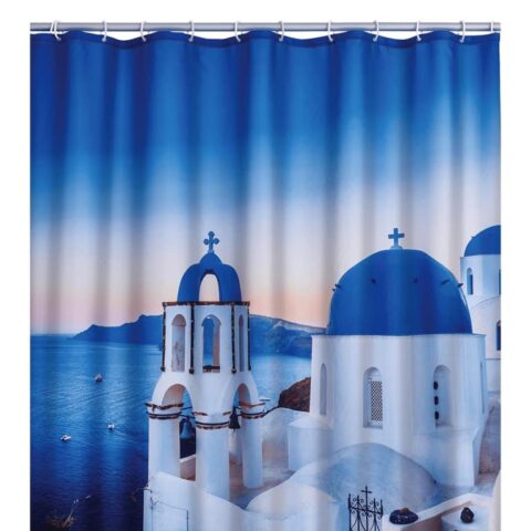 RIDDER Douchegordijn Santorini 180x200 cm Badkameraccessoires Multicolor Polyester