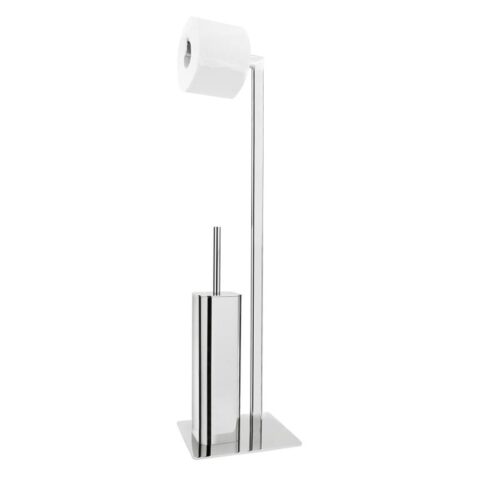 RIDDER Toiletborstelset 2-in-1 Newcastle chroom Toiletaccessoires Zilver RVS