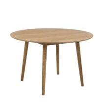 Rebellenclub Tarnaby Eetkamertafel Rond - Eiken Ø120 cm Tafels Bruin Hout