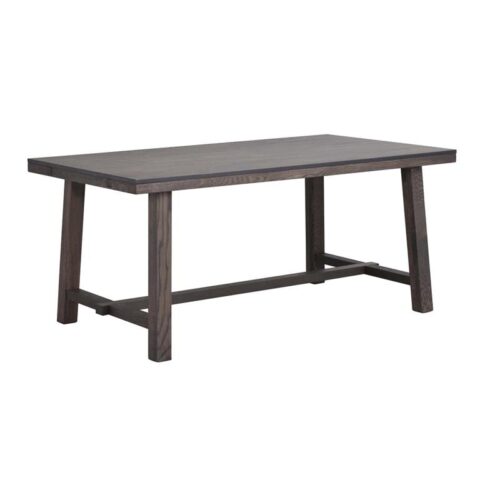 Rowico Brooklyn Verlengbare Eettafel - Massief Bruin Eiken - L170 X Tafels Bruin Hout