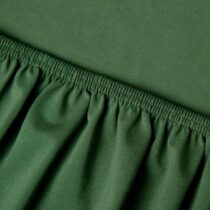 Saiko jersey hoeslaken voor topper 120-130/200-220 Beddengoed Groen Jersey