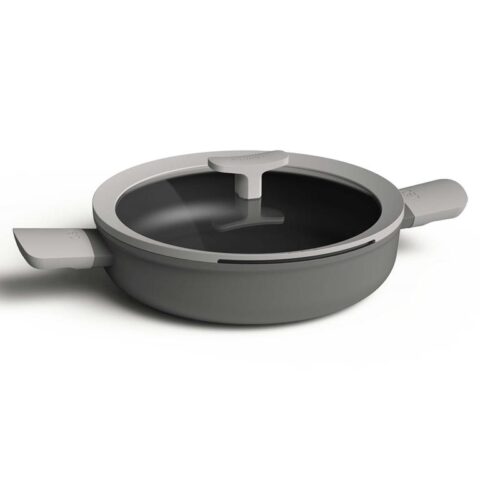 Sauteerpan met deksel 26 cm -BergHOFF | Leo Pannen Grijs Aluminium