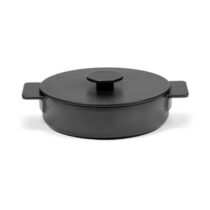 Serax Surface Braadpan Ø 23 cm - Zwart Pannen Zwart Gietijzer