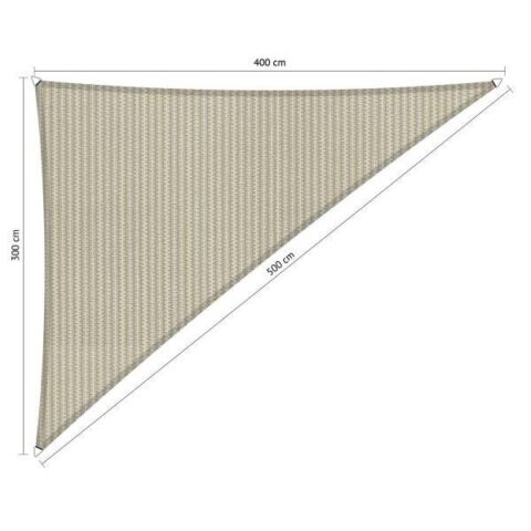 Shadow Comfort driehoek 3x4x5m Sahara Sand Zonwering  Polyester