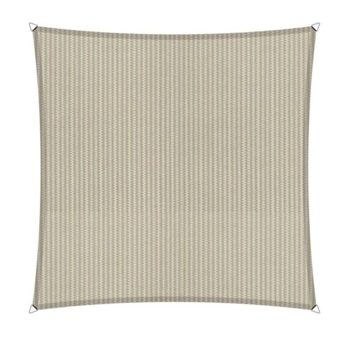 Shadow Comfort vierkant 6x6m Sahara Sand Zonwering Beige Polyester