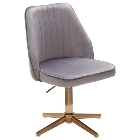 Sky Style Dante Bureaustoel Grijs Stoelen Grijs Polyester