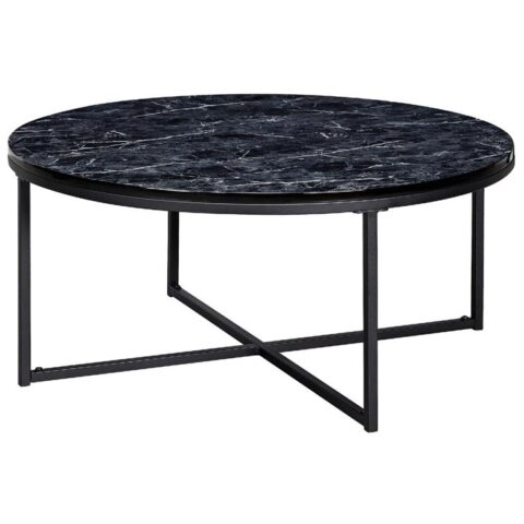 Sky Style Lily Salontafel Rond Zwart Tafels Zwart MDF