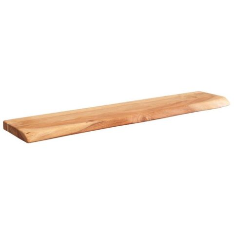 Sky Style Live Edge Wandplank 115 cm Wanddecoratie Bruin Hout