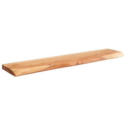 Sky Style Live Edge Wandplank 80 cm Wanddecoratie Bruin Hout