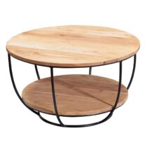 Sky Style Mesa Salontafel Rond Tafels Zwart MDF