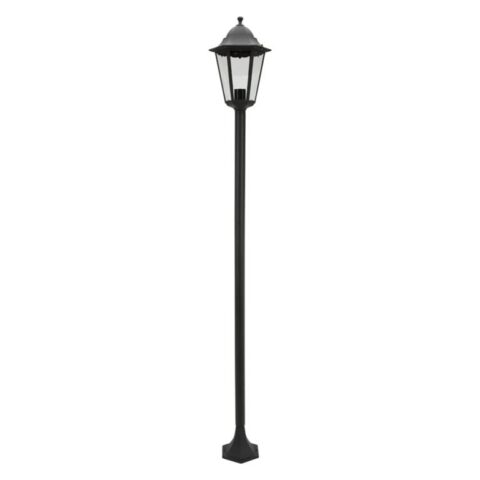 Smartwares Tuinlantaarn 60 W 175 cm zwart CLAS5000.035 Buitenverlichting Zwart Aluminium