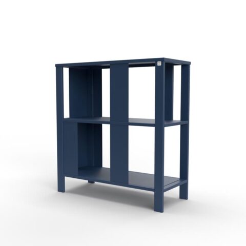 Steellish Dressoir Minus 90 Blauw Kasten  Staal