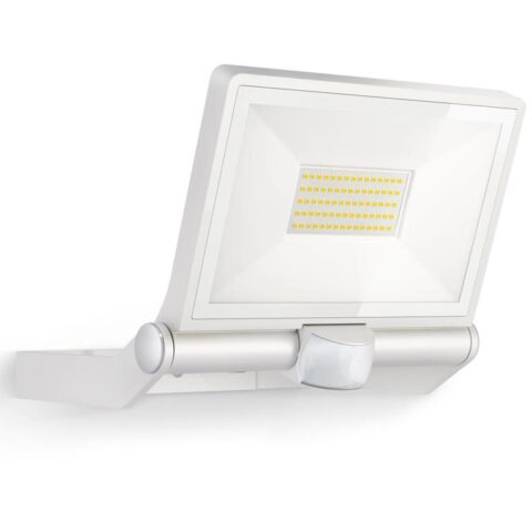 Steinel Tuinspotlight met sensor XLED ONE XL wit Buitenverlichting Wit Aluminium