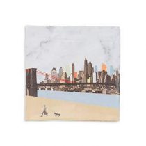 StoryTiles New York Wandtegel 10 x 10 cm Wanddecoratie & -planken Multicolor Aardewerk