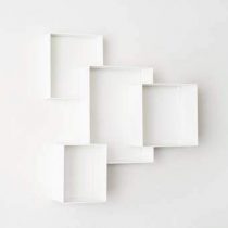 Studio Frederik Roijé Cloud Cabinet Wanddecoratie & -planken Wit Metaal