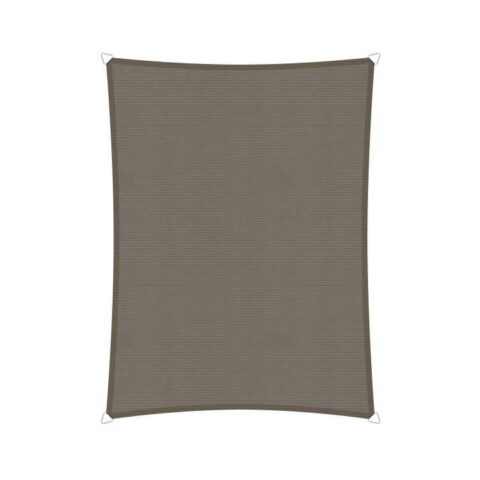 Sunfighters Compleet pakket: Waterdicht 3x4m Taupe Zonwering Bruin Polyester