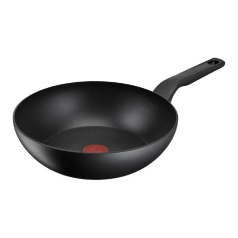 Tefal Tough Wokpan Ø 28 cm Pannen Zwart Aluminium