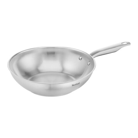 Tefal Virtuoso Wokpan Ø 28 cm Pannen Zilver RVS