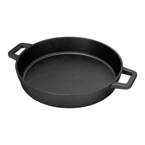 The Bastard Gietijzeren Pan L Ø 28 cm Barbecue accessoires Zwart Gietijzer